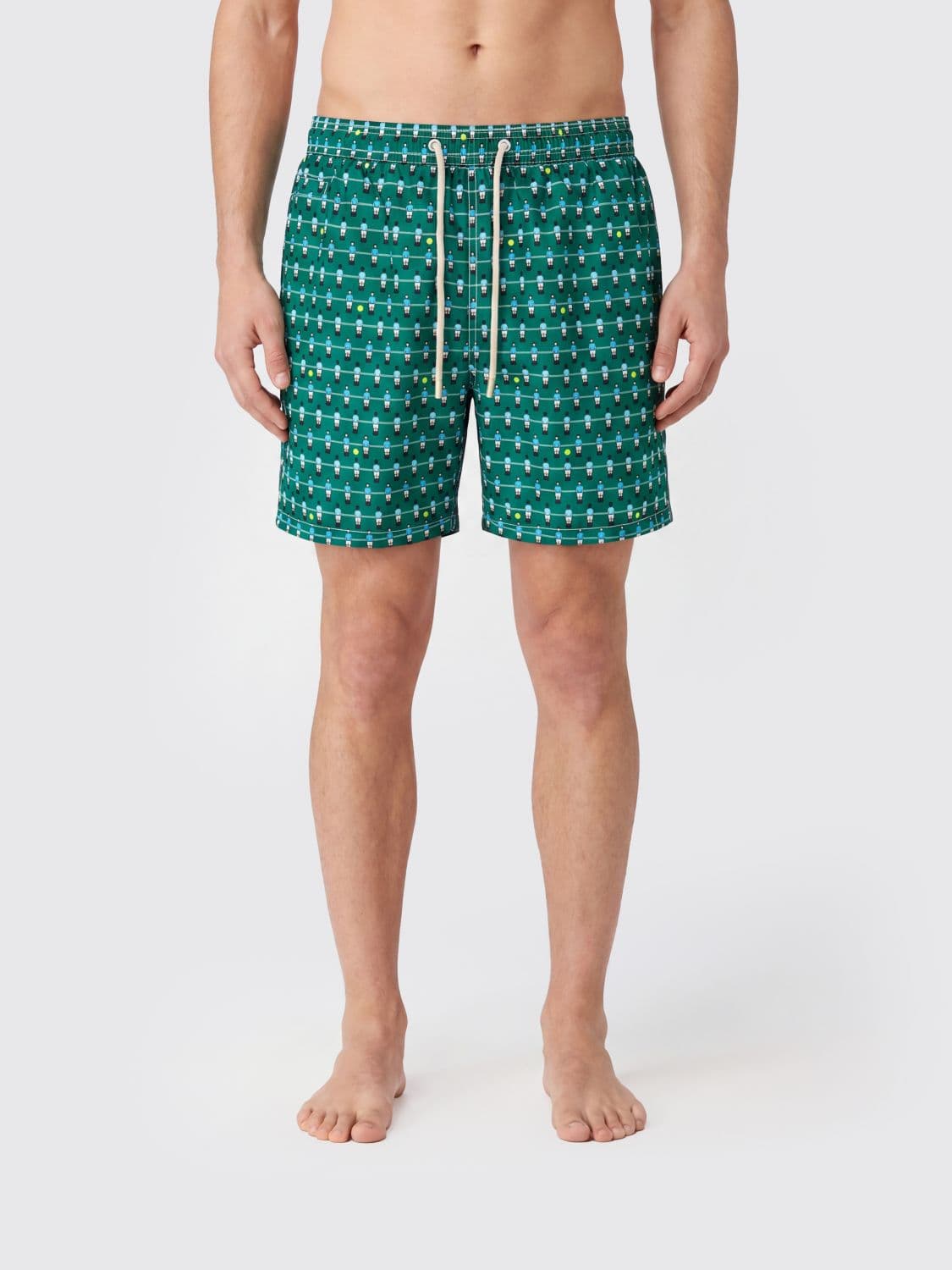 Mc2 Saint Barth Printed Boxer Swim Trunks