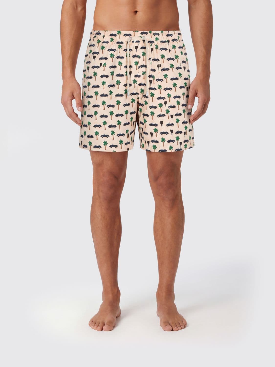 Mc2 Saint Barth Printed Boxer Swim Trunks