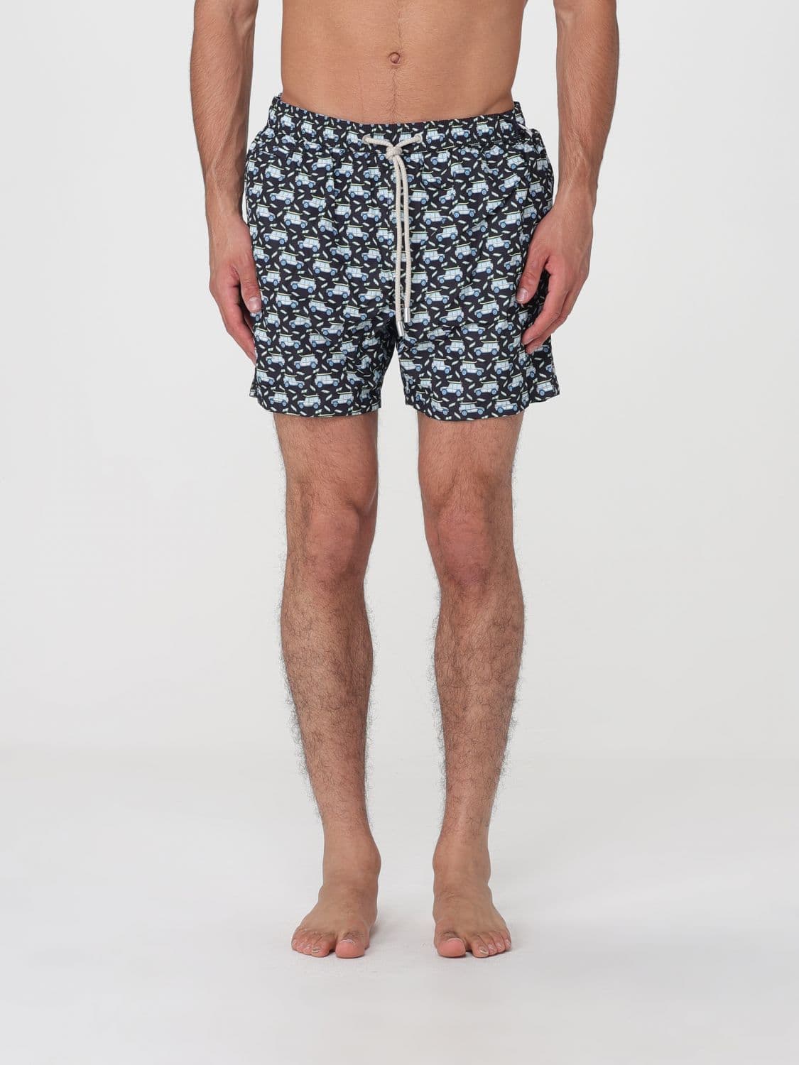 Mc2 Saint Barth Printed Boxer Swim Trunks