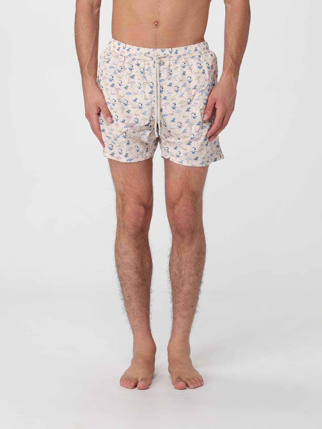 Mc2 Saint Barth Printed Boxer Swim Trunks