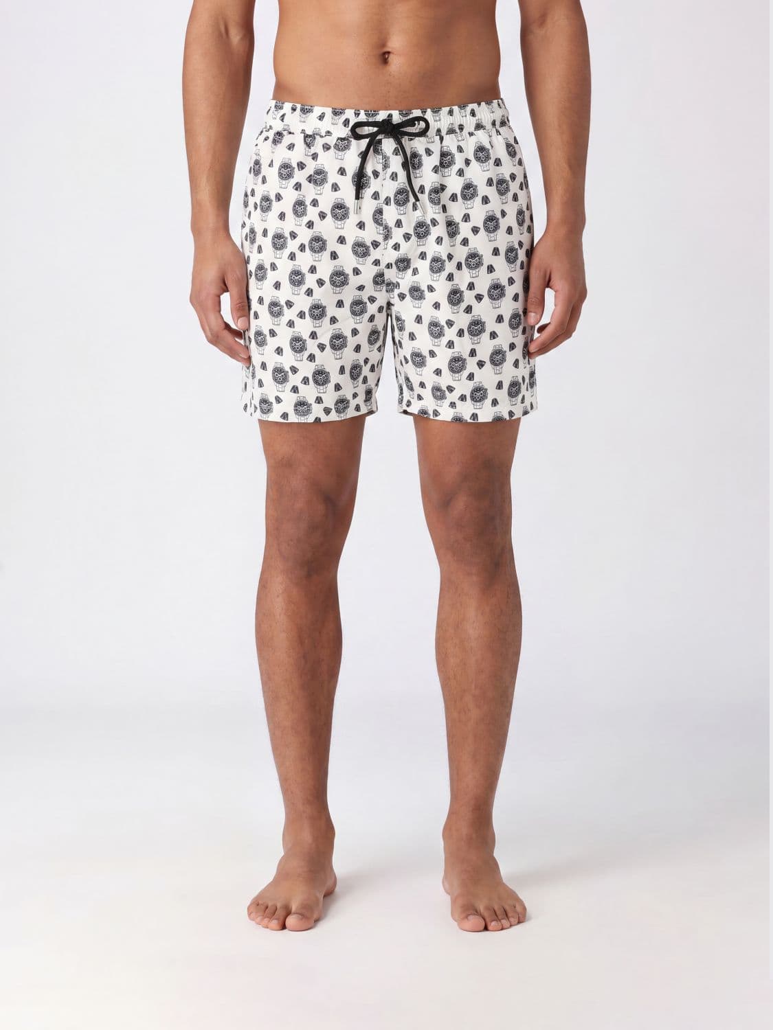 Mc2 Saint Barth Printed Boxer Swim Trunks