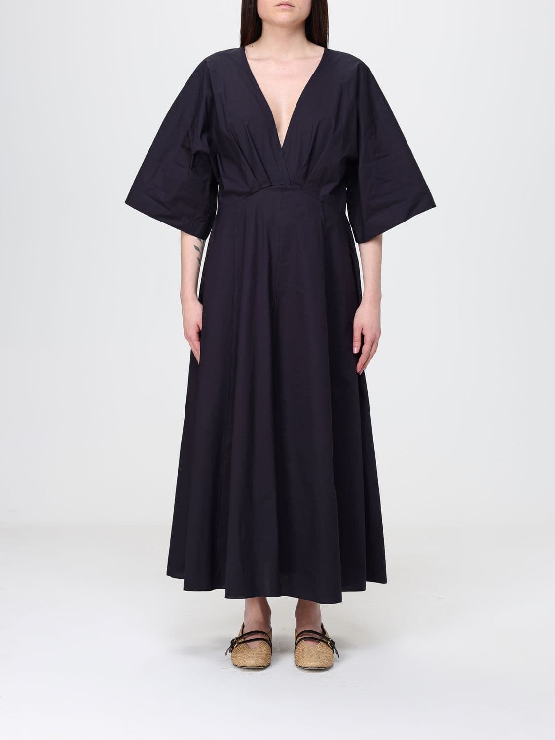 Forte Forte Cotton Midi Dress