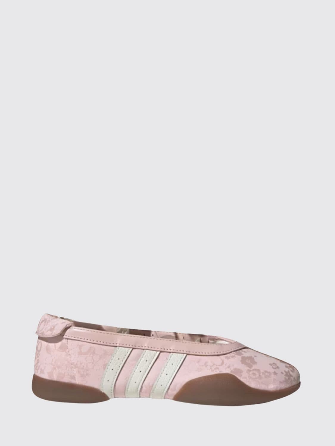 Adidas Originals Taekwondo Mei Jacquard Satin and Leather Ballerina Liberty London x