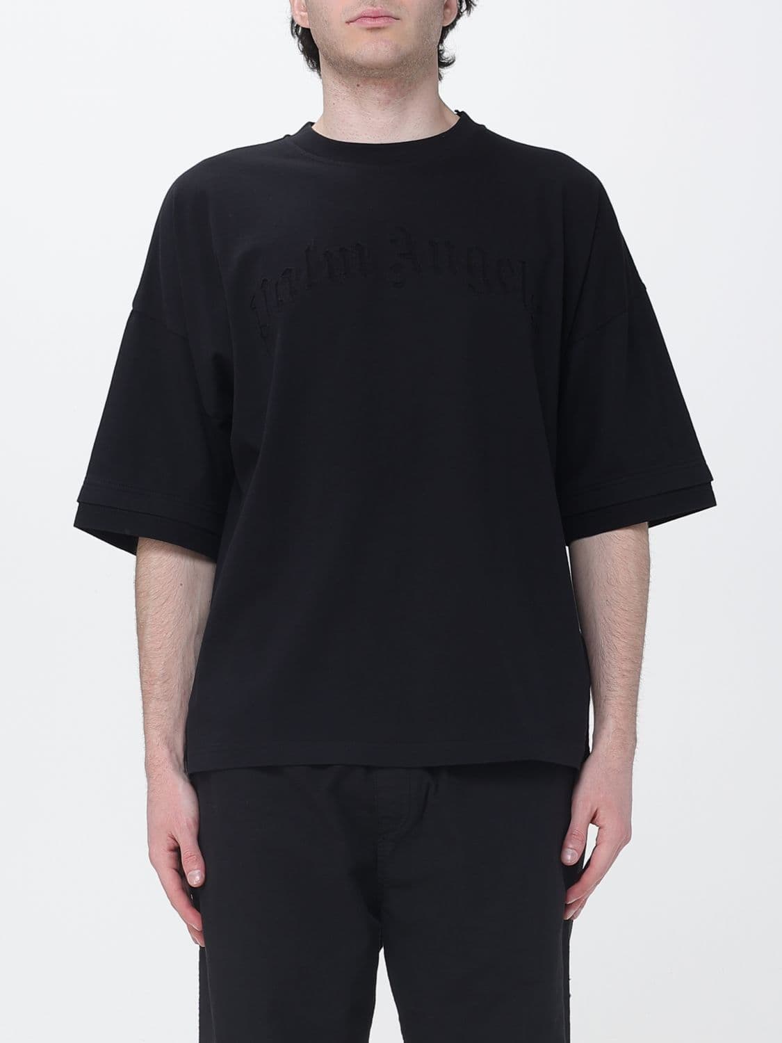 Palm Angels Basic Cotton T-Shirt · S