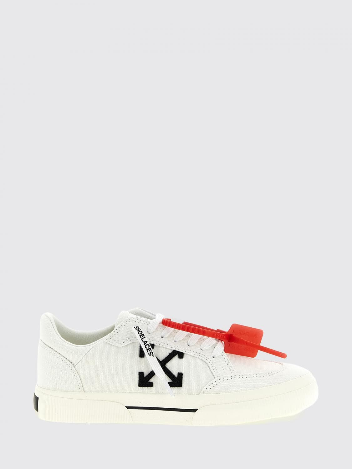 Off-White Vulcanized Canvas Sneakers