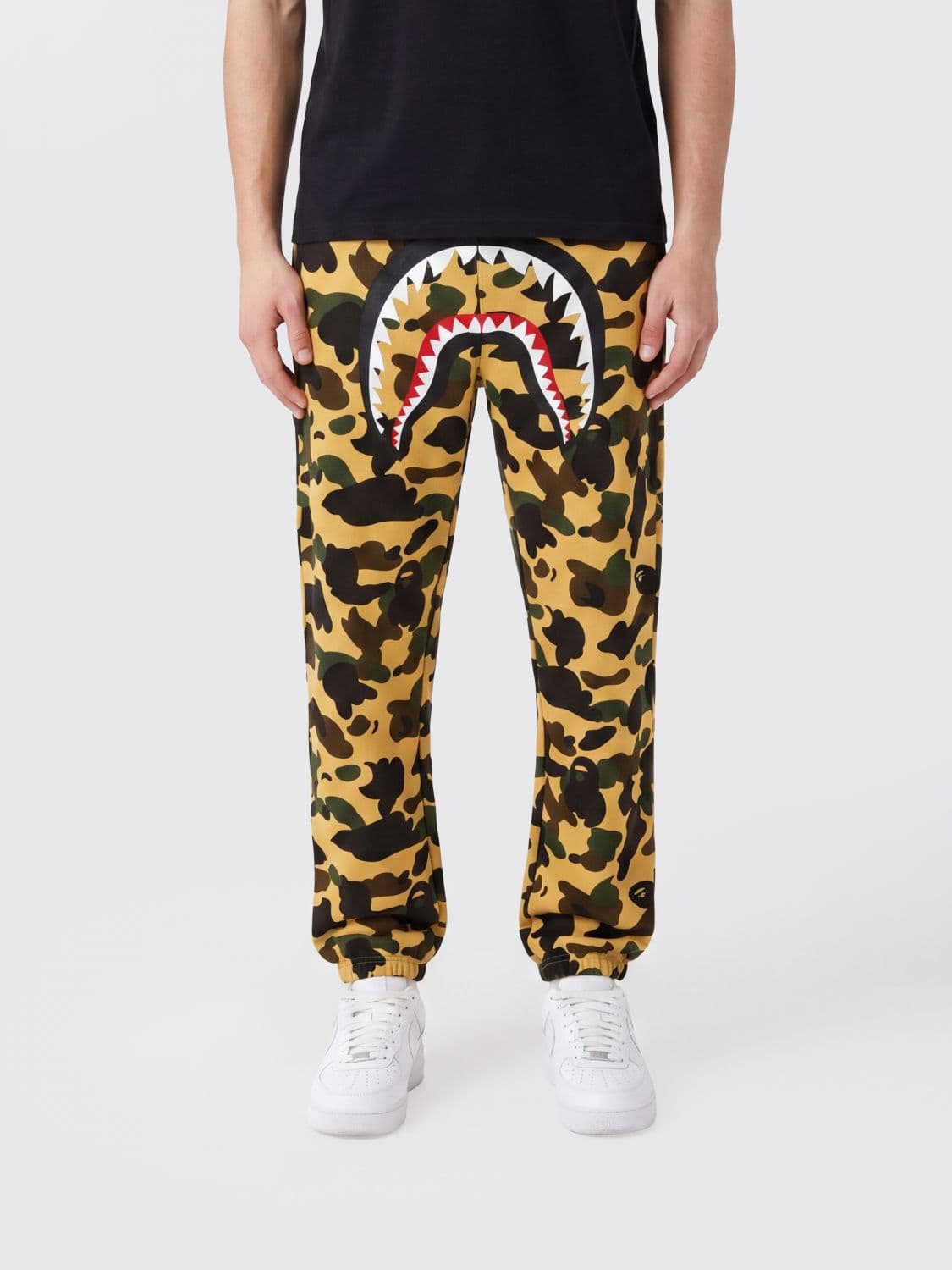Bape Camouflage Cotton Jogging Trousers