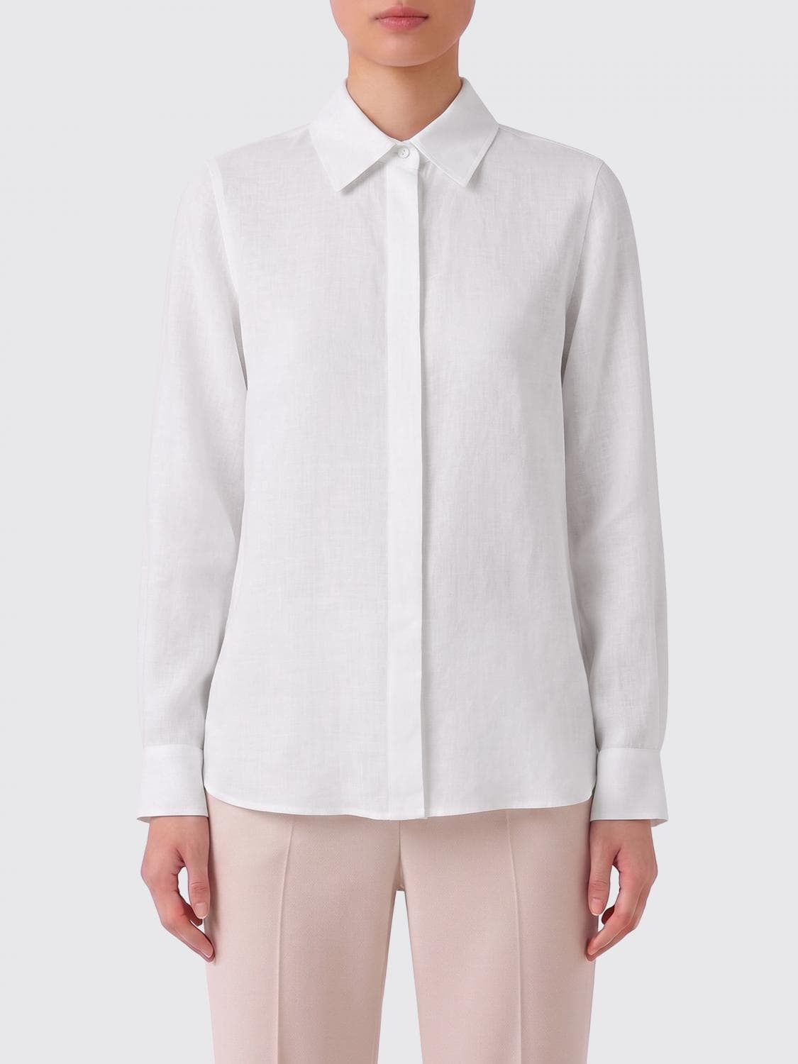 Max Mara Classic Linen Shirt
