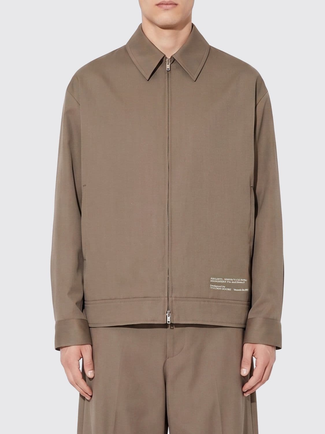 Golden Goose Wool and Cotton Shirt Jacket