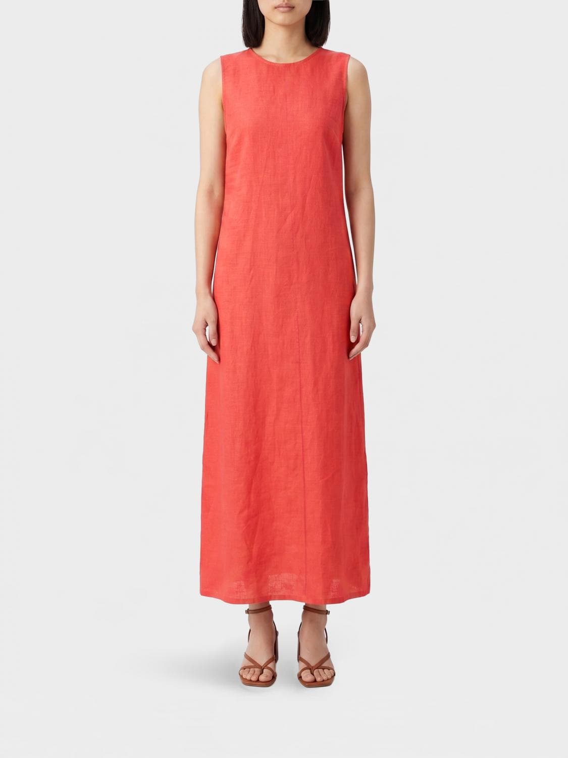 Aspesi Linen Long Dress