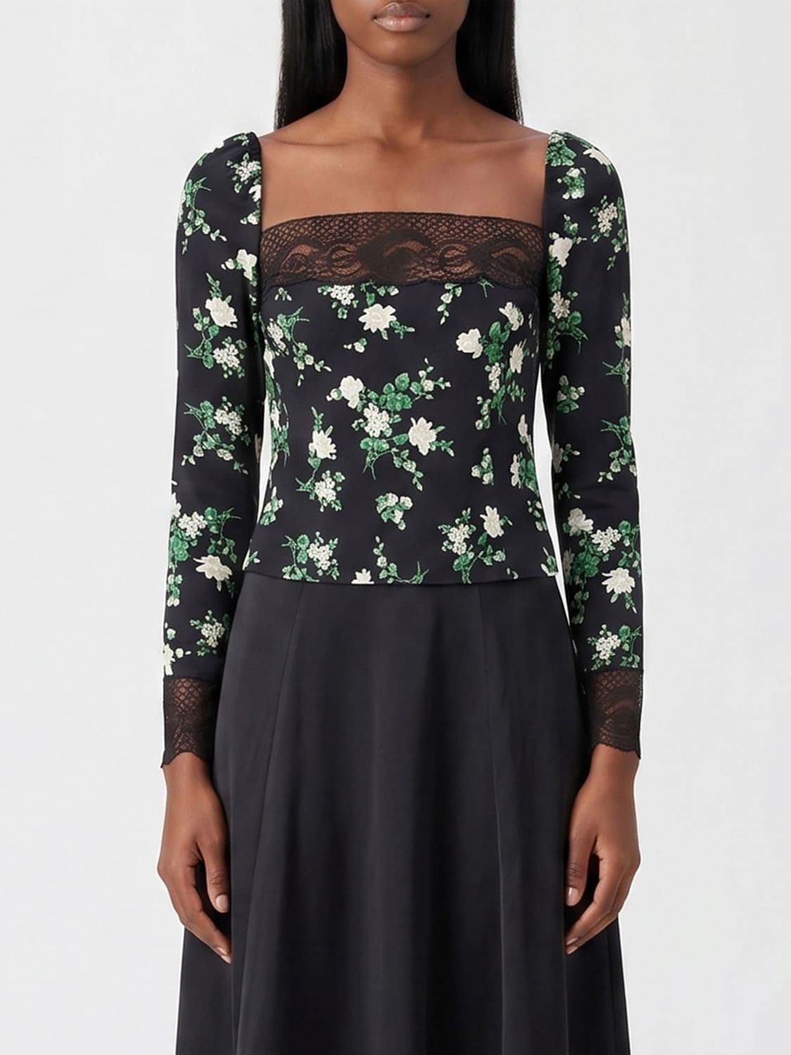 Dolce & Gabbana Floral Silk Top