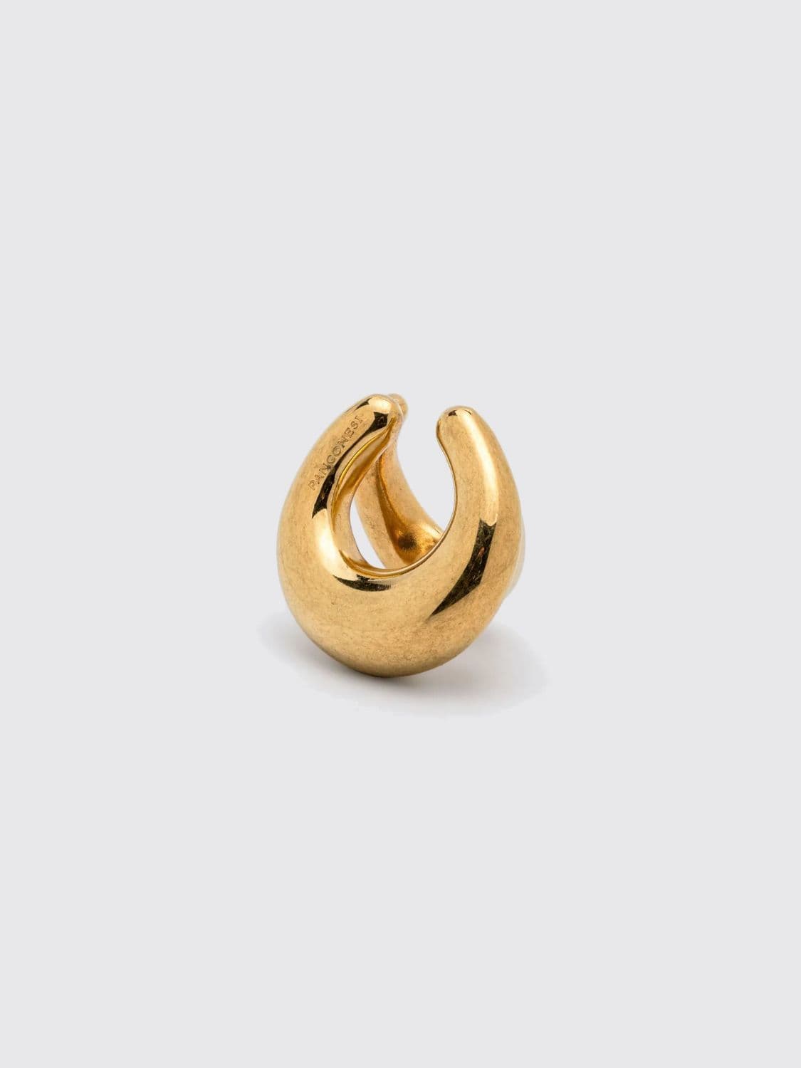 Panconesi Blow Up Rhodium Plated Copper Ear Cuff