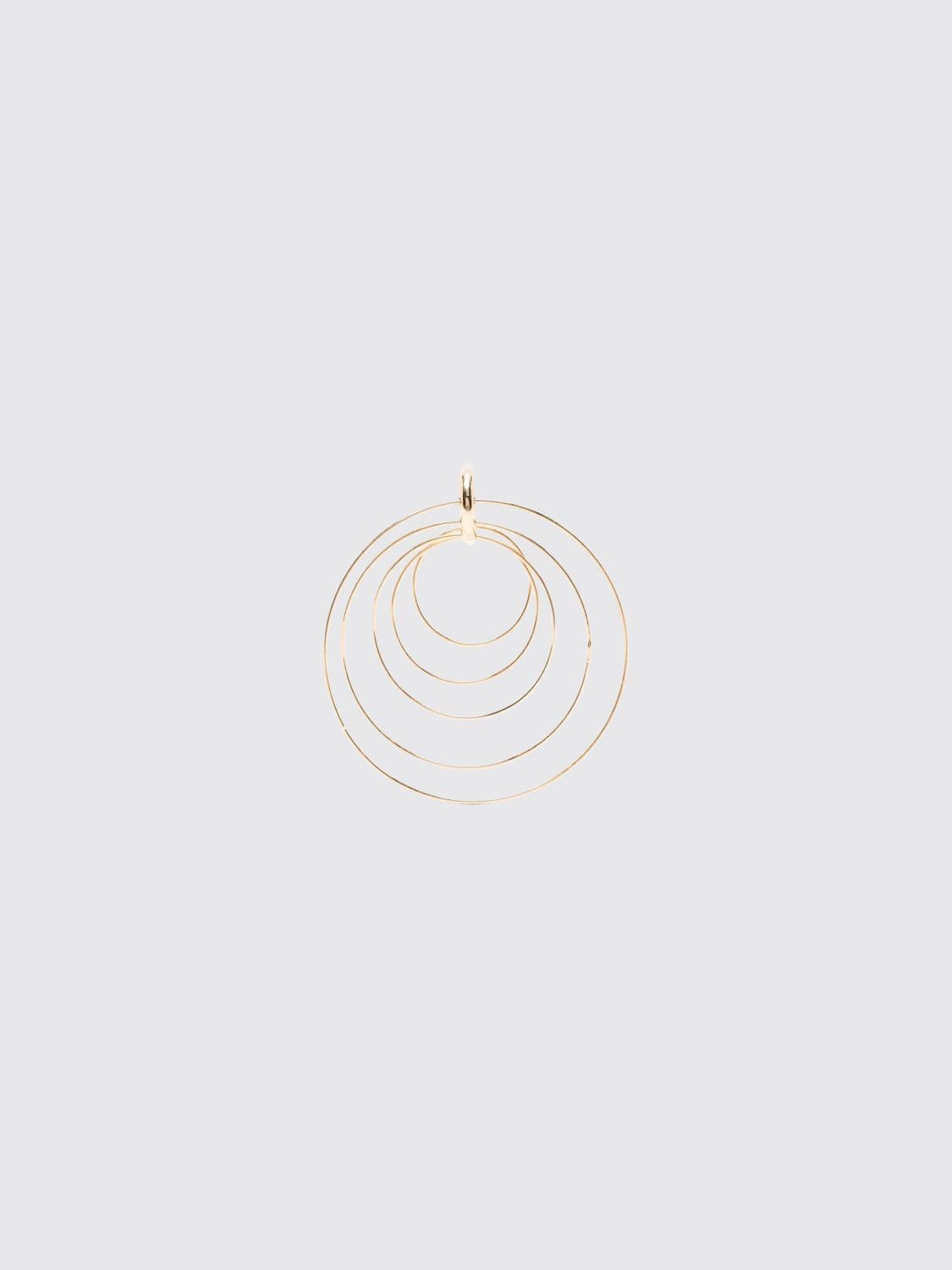 Panconesi Serpent Chromed Brass Earrings · OS