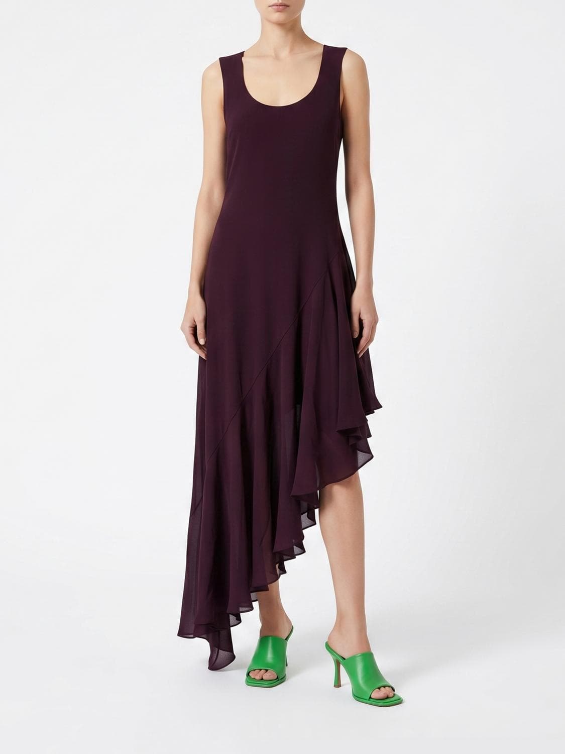 Alaïa Asymmetric Jersey Dress