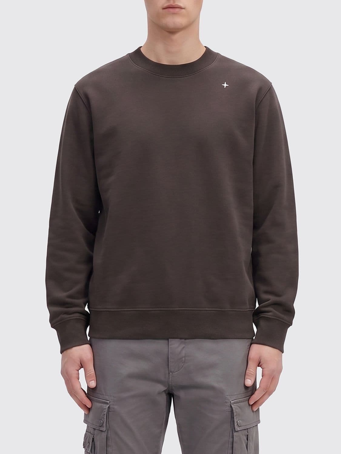 Stone Island Cotton Crew-neck Sweatshirt
