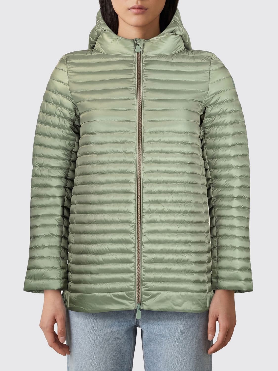 Save The Duck Nylon Down Jacket with Hood