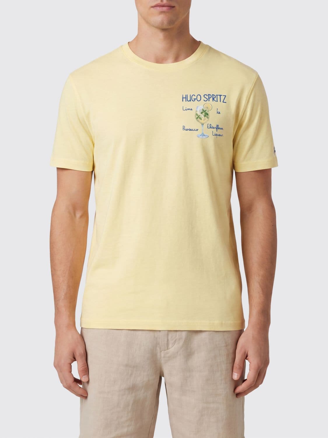 Mc2 Saint Barth Cotton Crew Neck T-Shirt · XL