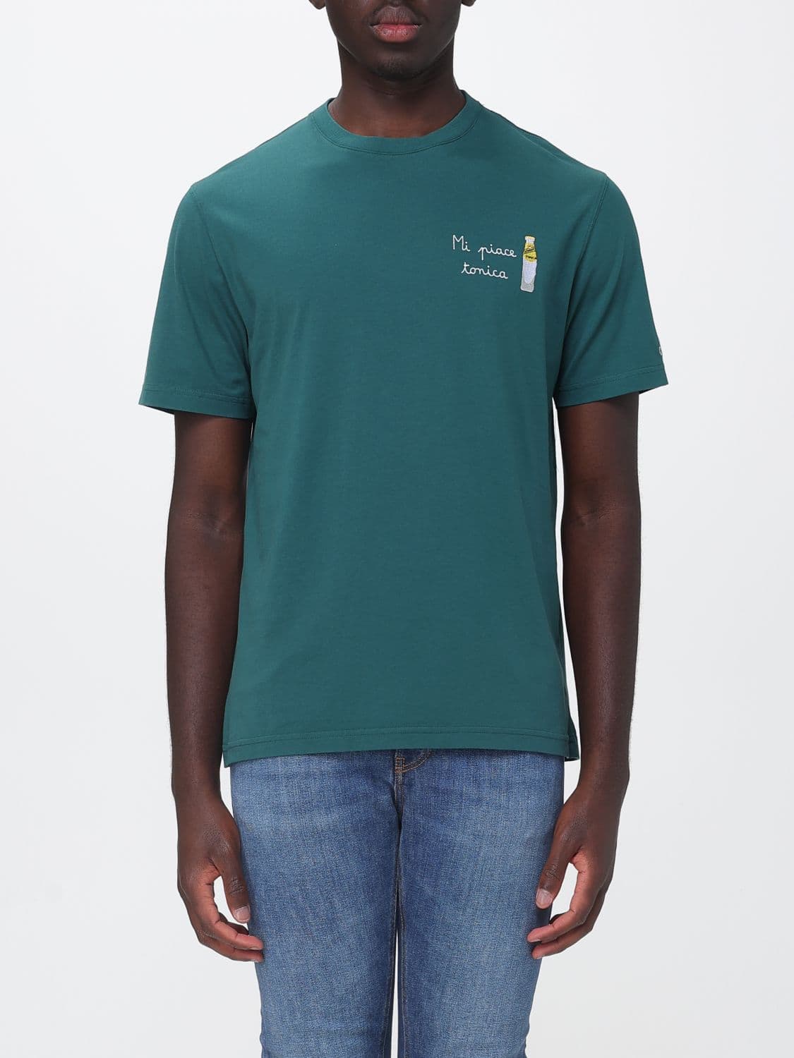 Mc2 Saint Barth Cotton Crew Neck T-Shirt