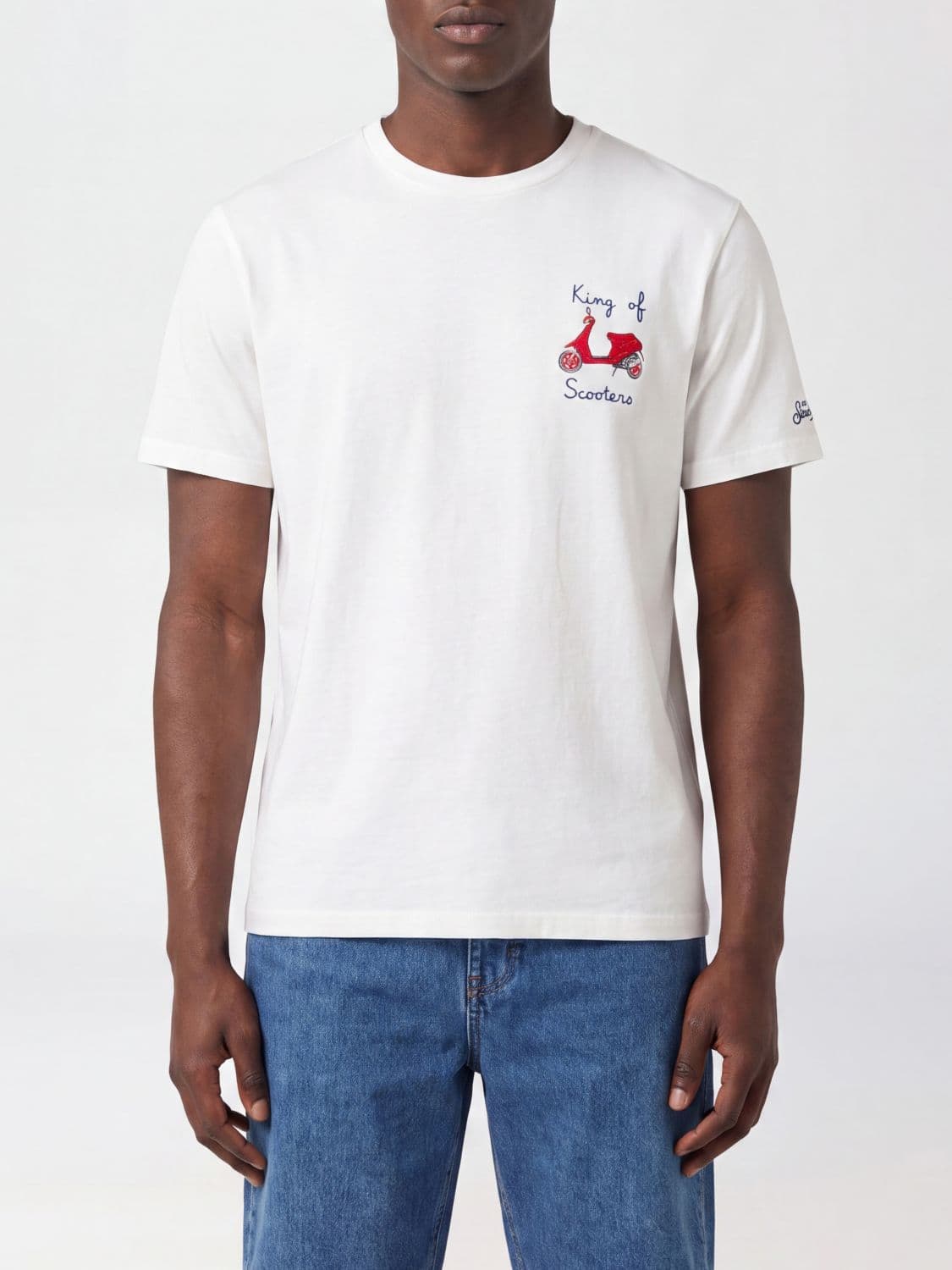 Mc2 Saint Barth Cotton Crew Neck T-Shirt · XXL