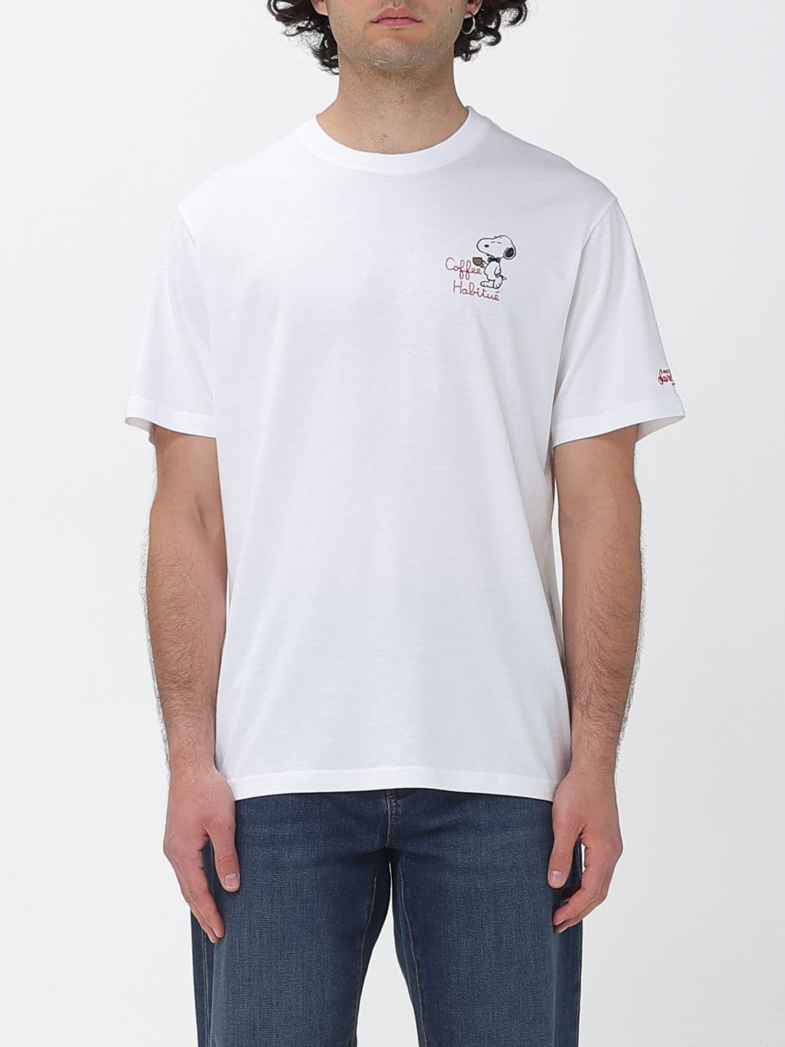 Mc2 Saint Barth Cotton Crew Neck T-Shirt