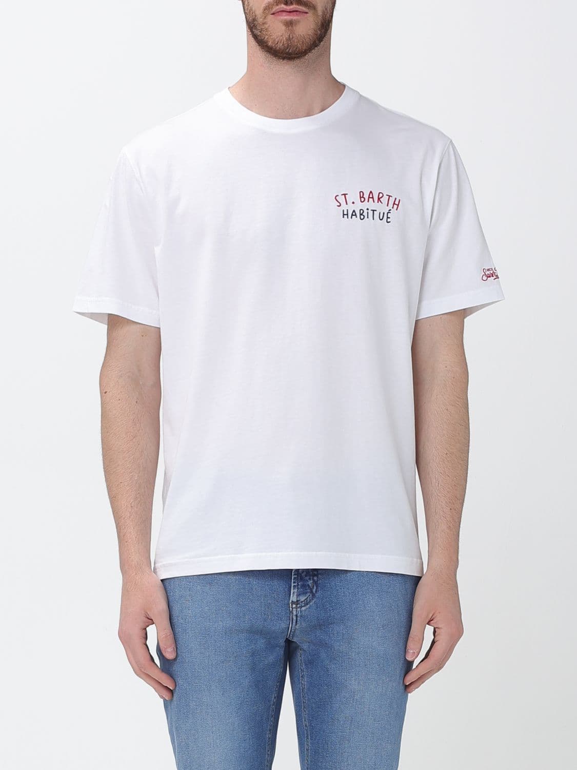 Mc2 Saint Barth Printed Cotton T-Shirt · L