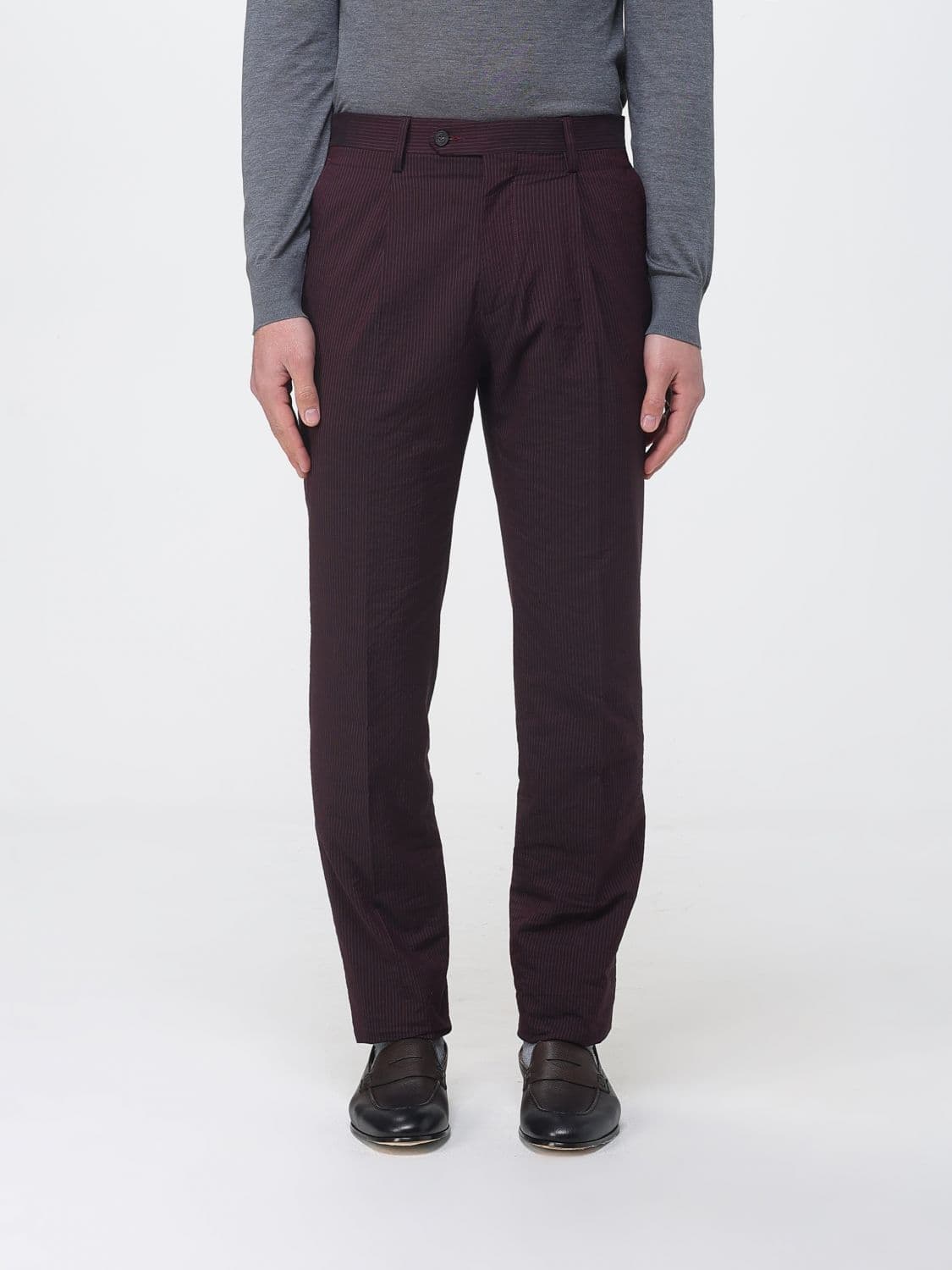Antonio Marras Cotton and Silk Tailored Trousers