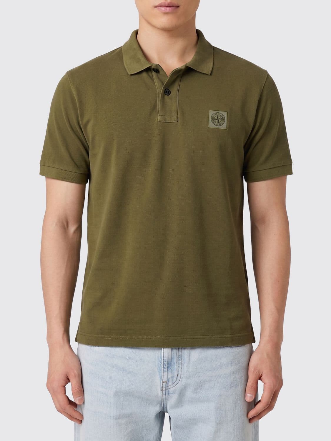 Stone Island Cotton Polo Shirt