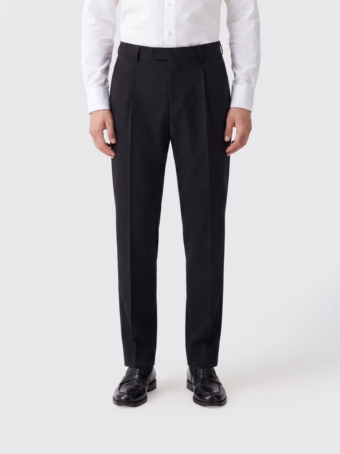 Pt Torino Stretch Virgin Wool Chino Trousers