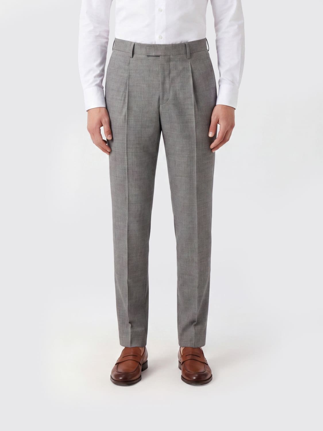 Pt Torino Stretch Virgin Wool Chino Trousers