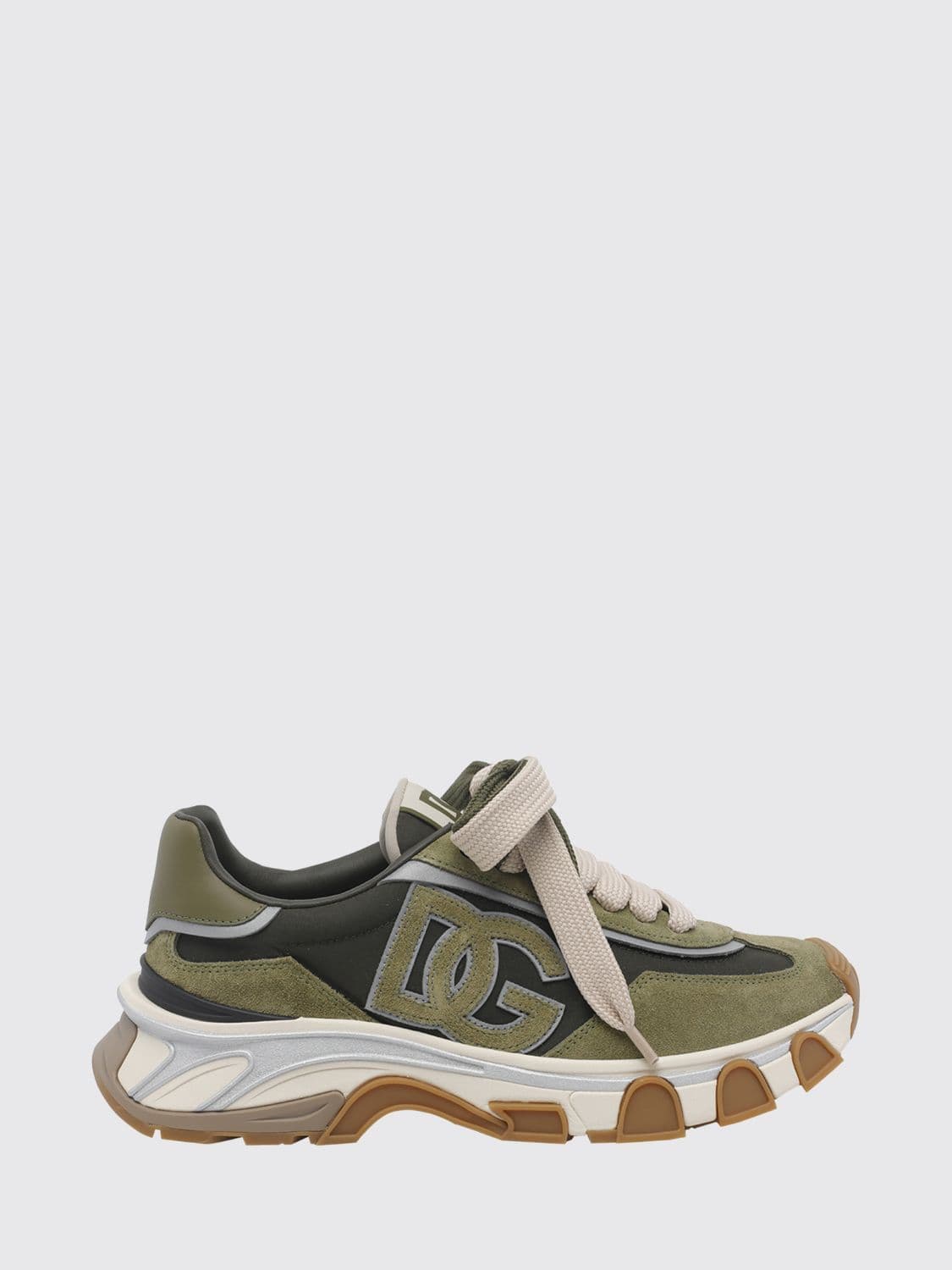 Dolce & Gabbana DG Country Road Nylon and Suede Sneakers