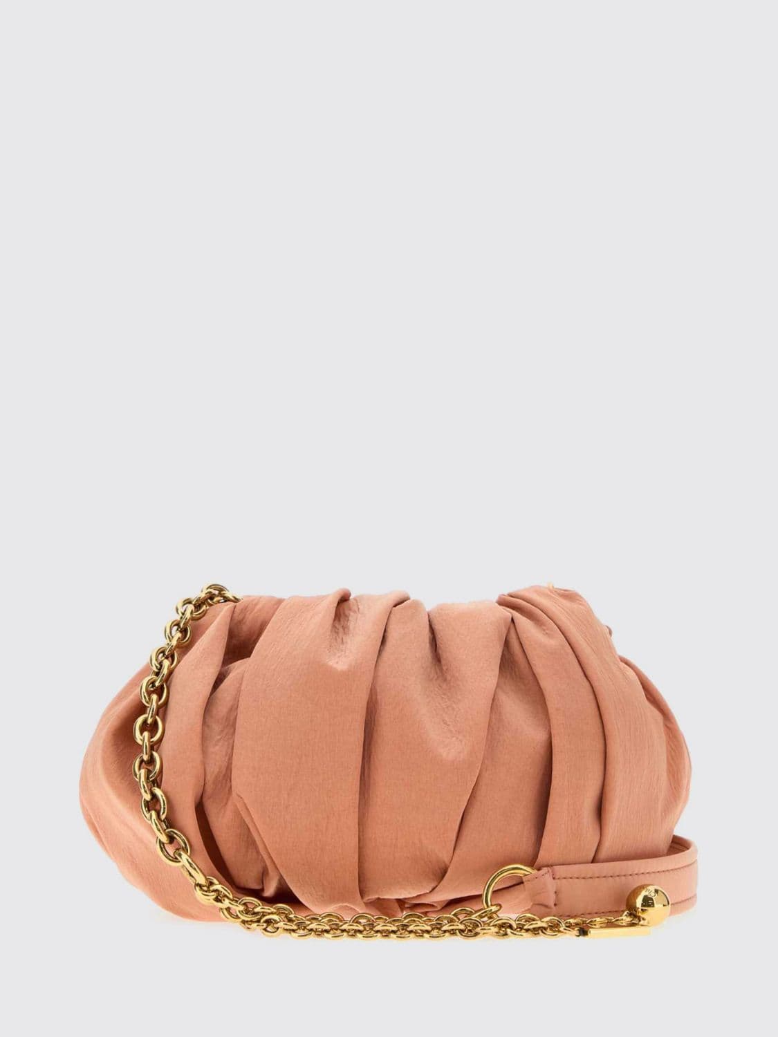 Chloé Plissé Ruched Fabric Clutch · OS