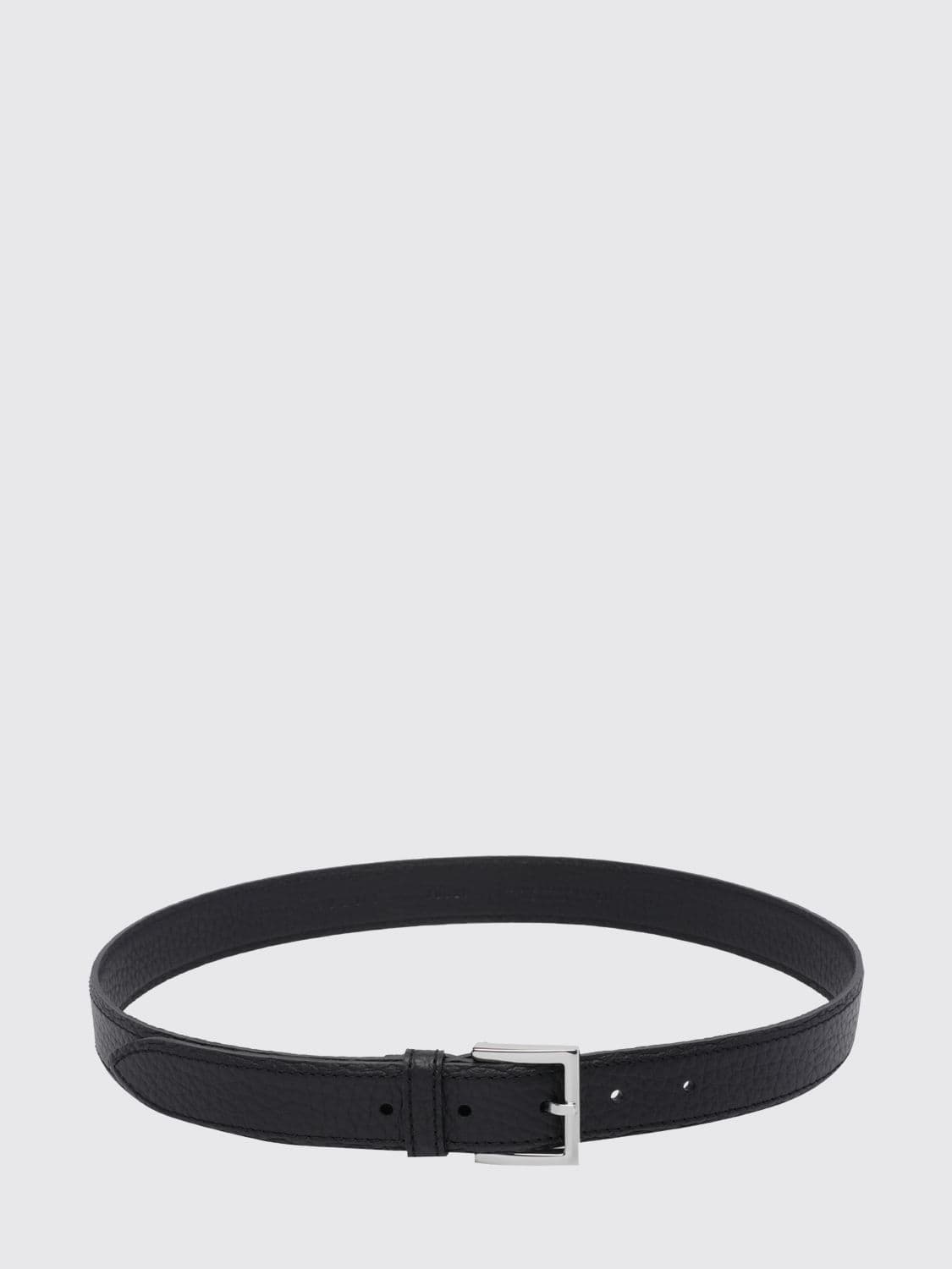Orciani Hammered Leather Belt