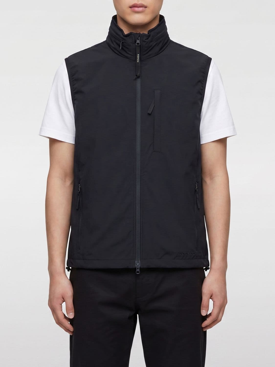 Aspesi Stretch Technical Fabric Vest