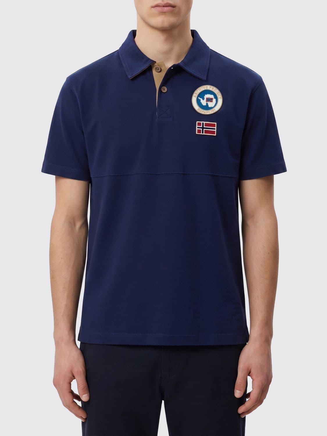Napapijri Cotton Polo Shirt with Logo