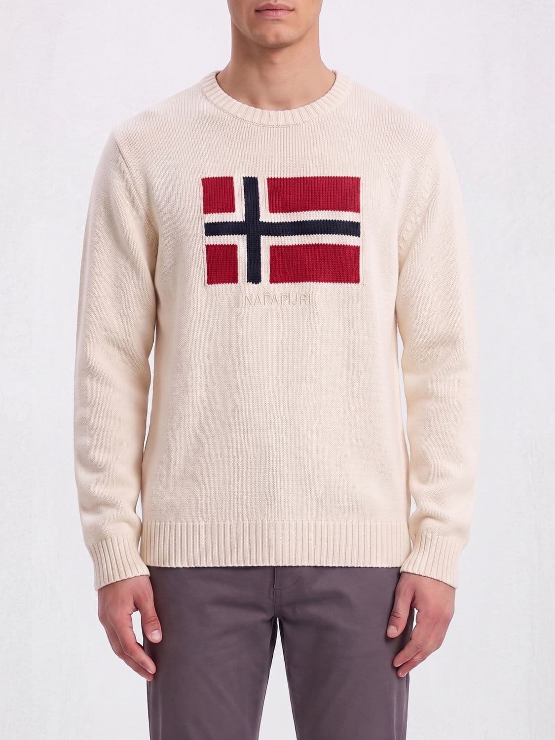 Napapijri Cotton Crew Neck Sweater