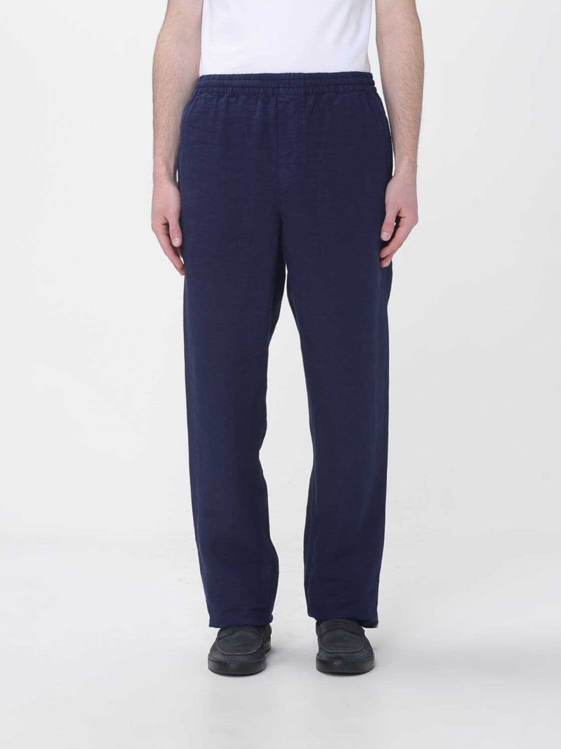 Aspesi Wide-Leg Linen Trousers · XL