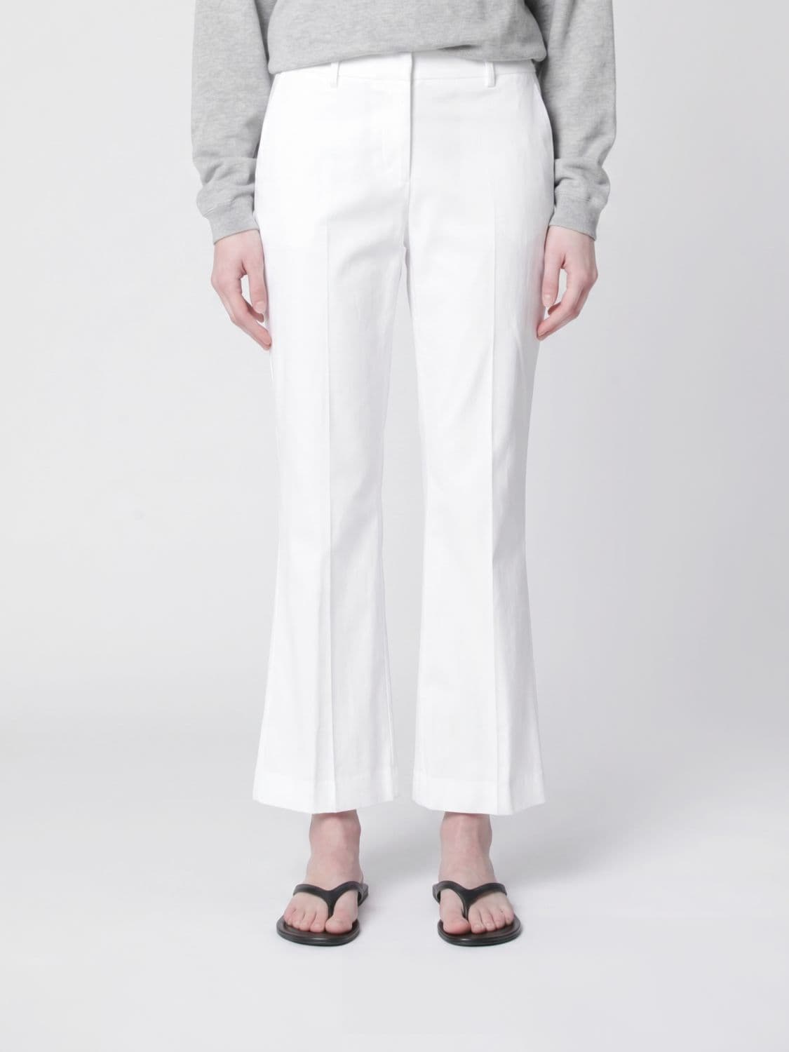 Pt Torino Gabardine Flared Trousers · 44