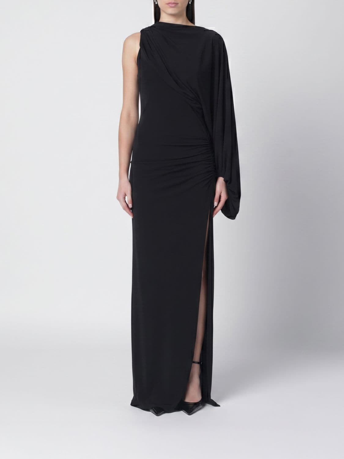 The Andamane One-Shoulder Polyester Dress