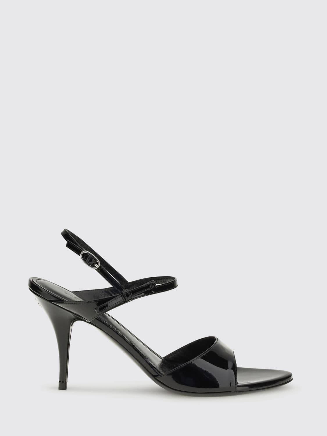 Balenciaga Avenue Patent Leather Sandals