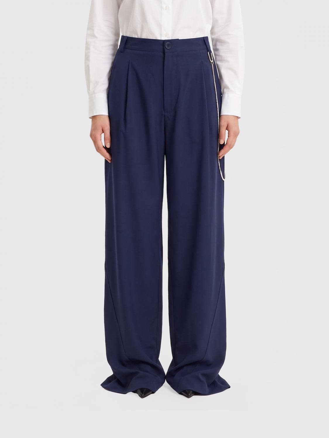 Darkpark Wide-Leg Cotton Trousers · 40