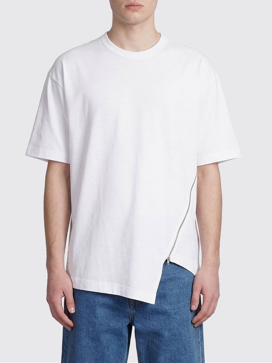 Comme Des Garçons Shirt Asymmetric Cotton T-Shirt · XS
