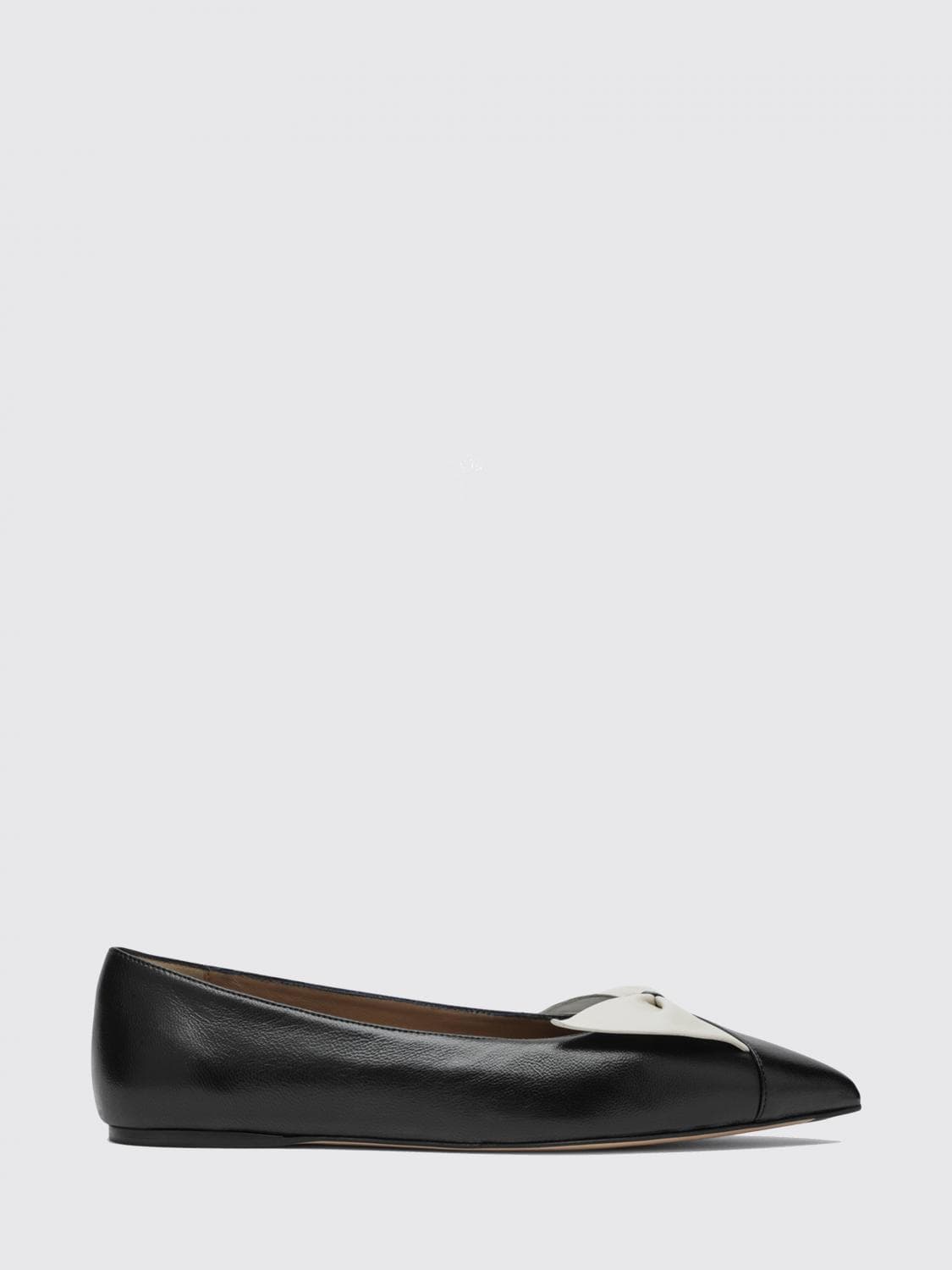 Ferragamo Nappa Ballerinas with Bow