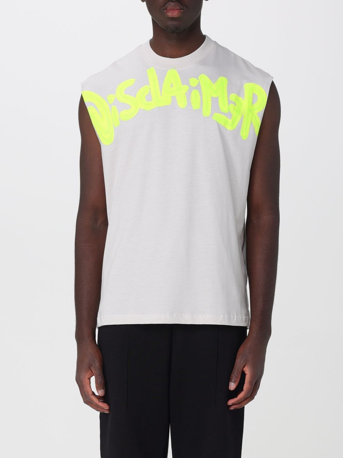 Disclaimer Cotton Tank Top with Logo