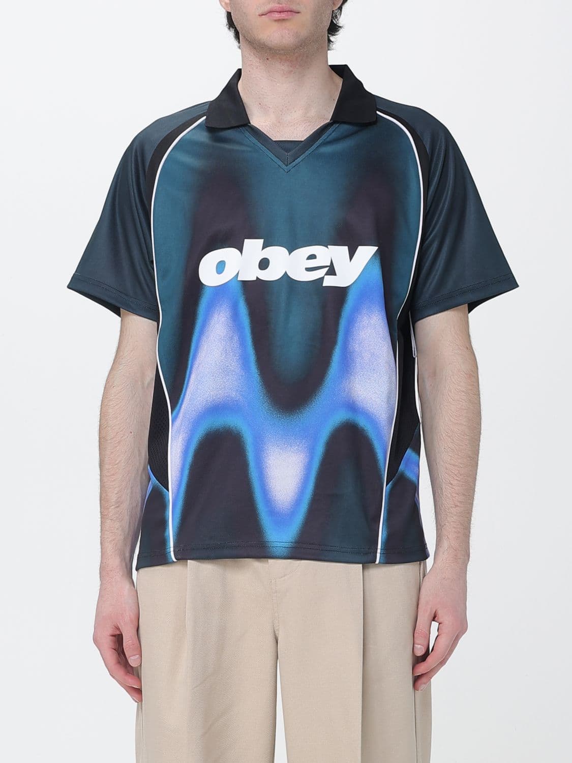Obey Printed Jersey T-Shirt