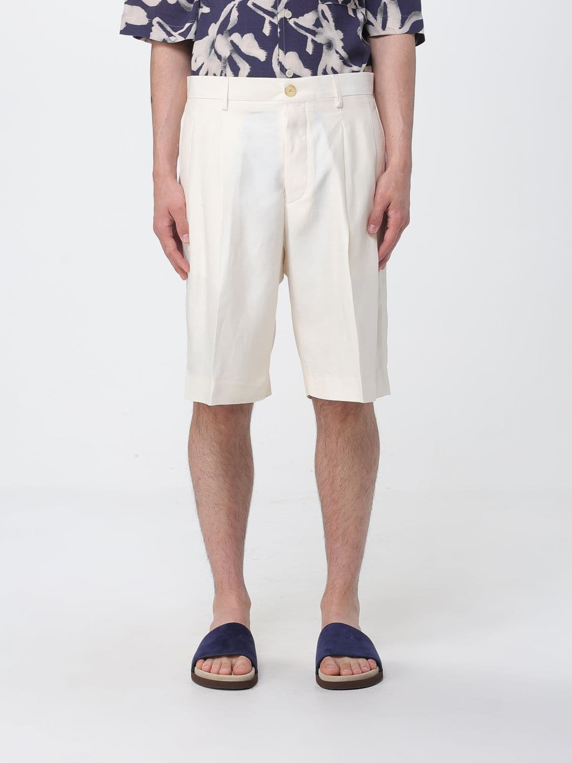 Laneus Cotton Bermuda Shorts