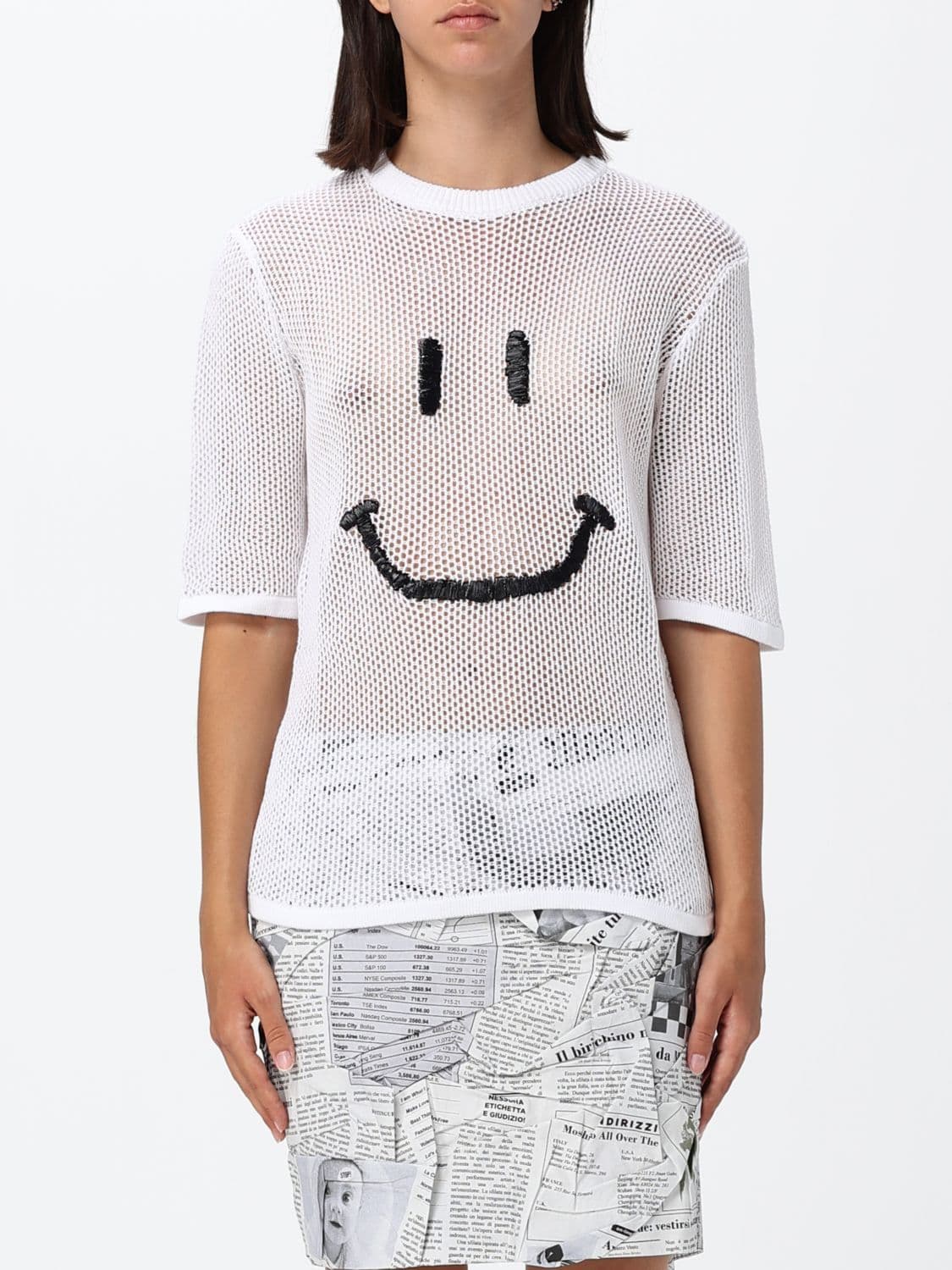 Moschino Couture Sweater Woman color White