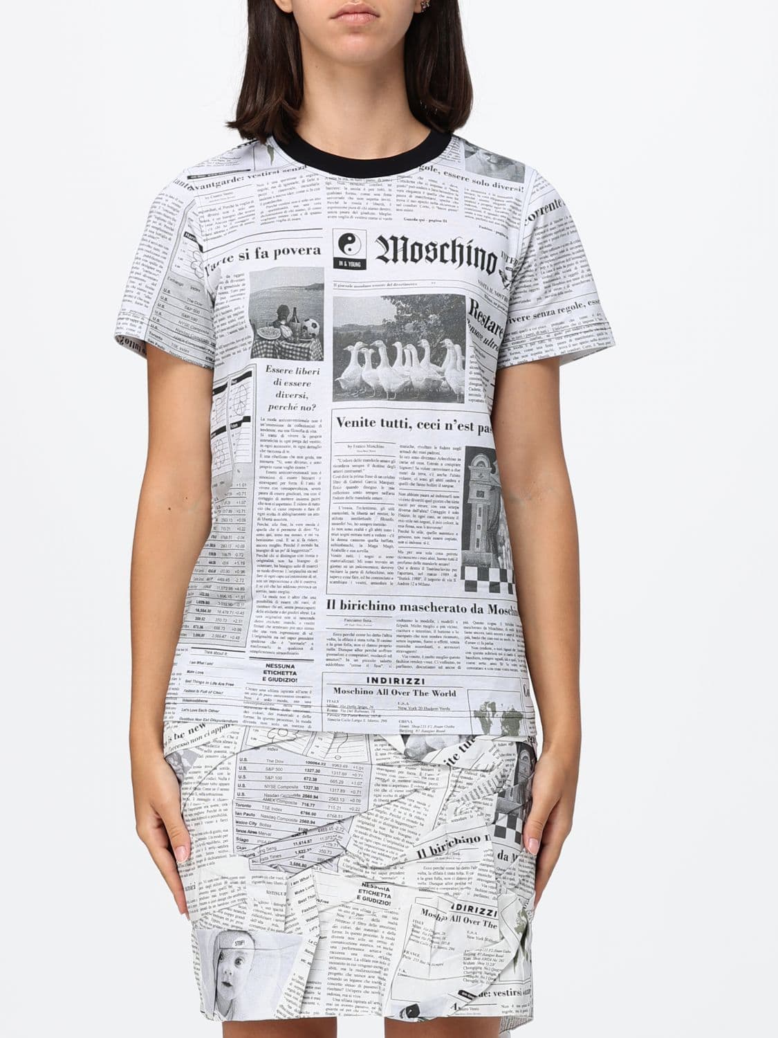 Moschino Couture T-Shirt Woman color Grey