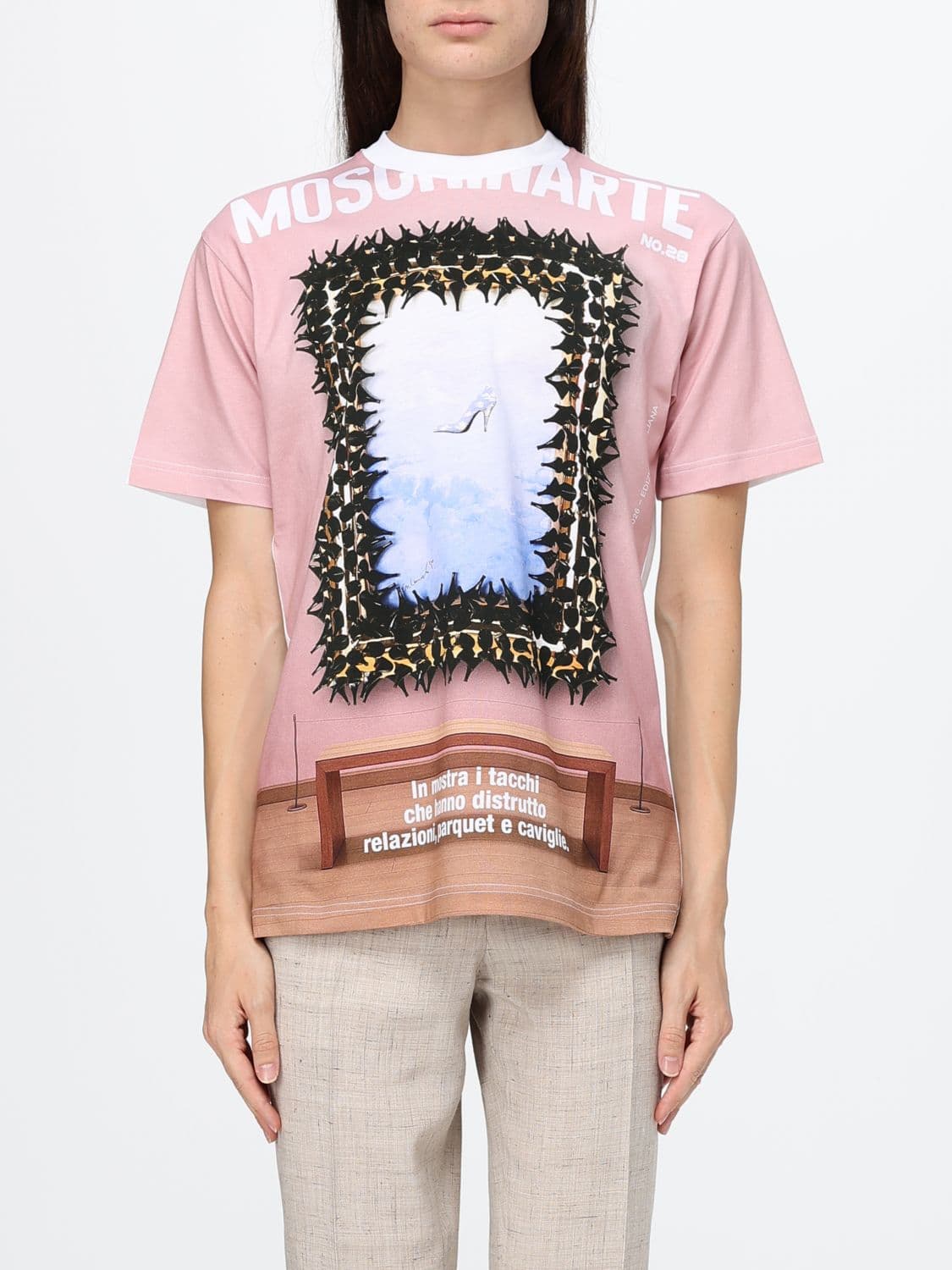 Moschino Couture T-Shirt Woman color Multicolor