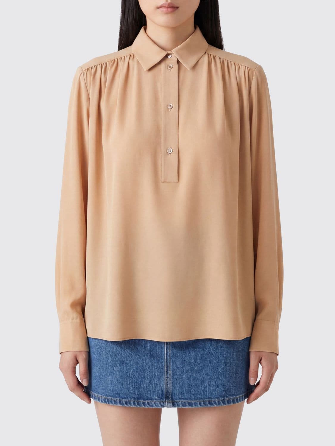 Saint Laurent Silk Shirt · 38