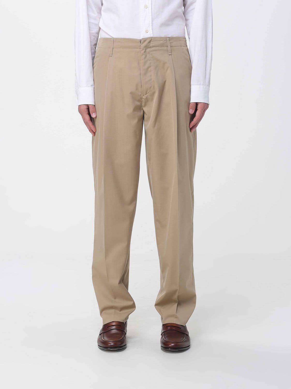 Dondup Cotton Wide-Leg Trousers