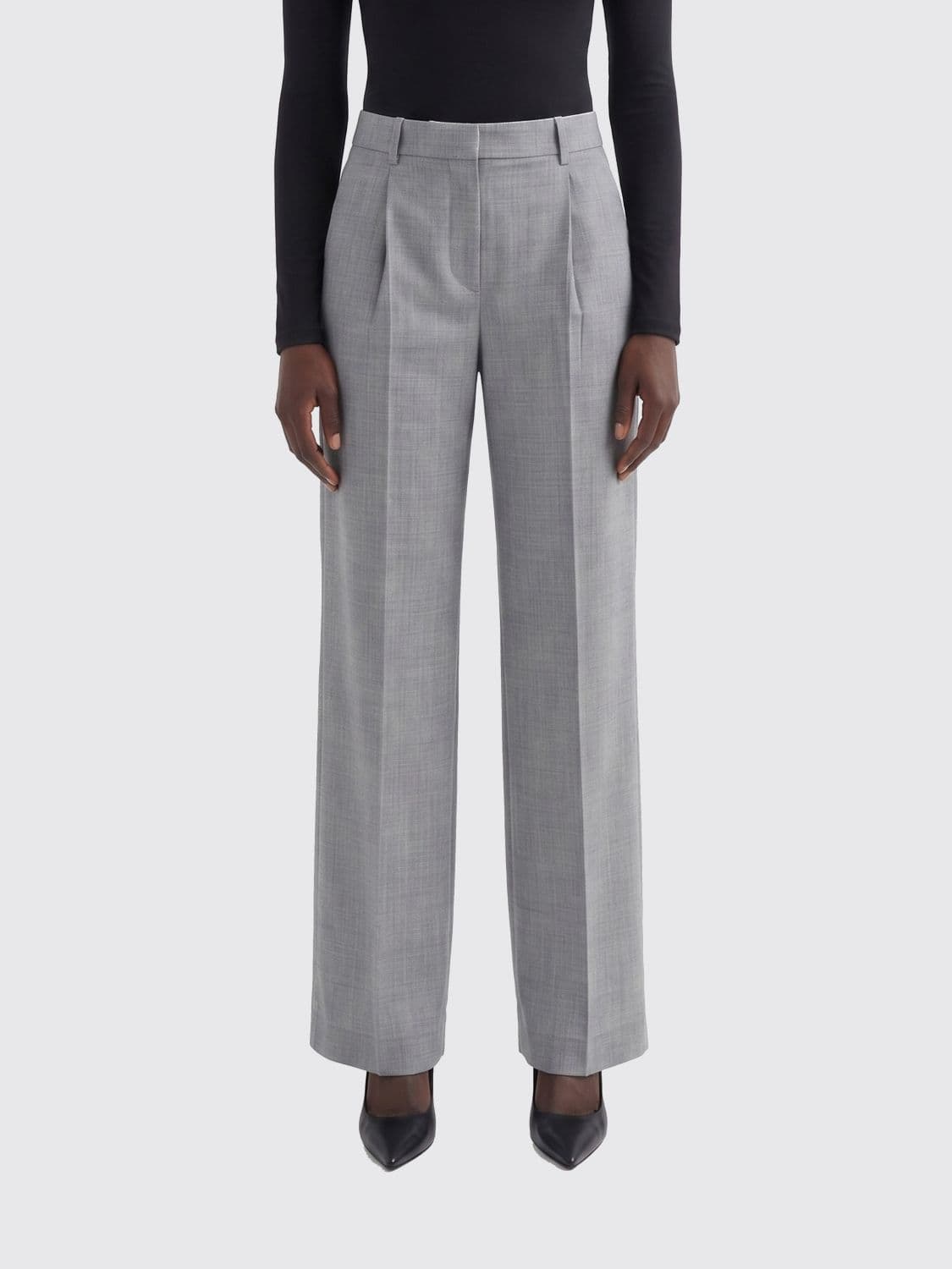 Pt Torino Virgin Wool Tailored Trousers